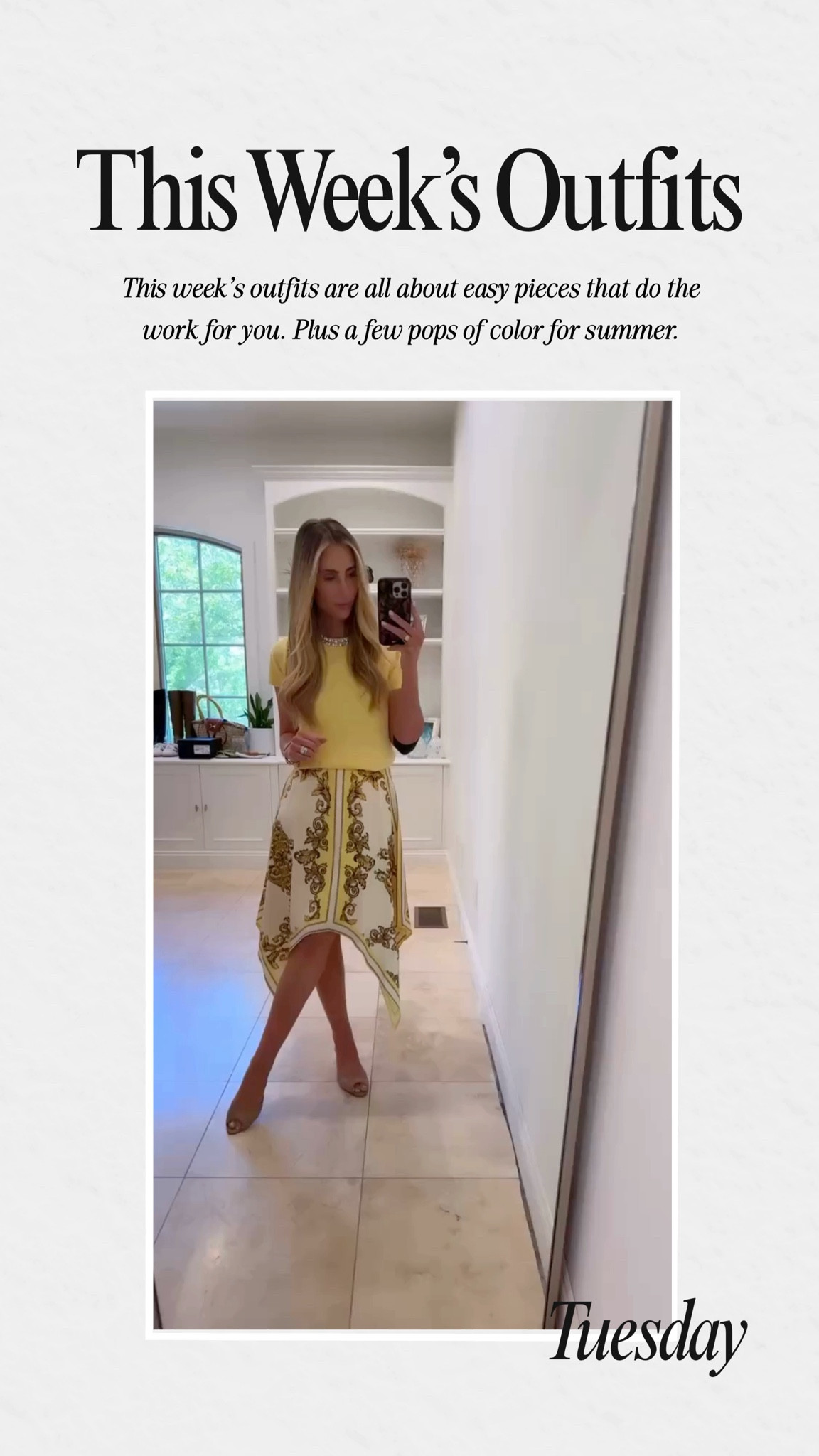This week’s outfits! 

#LTKootd