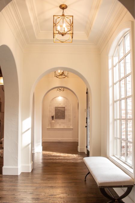 Arched hallway design and decor 

#LTKhome