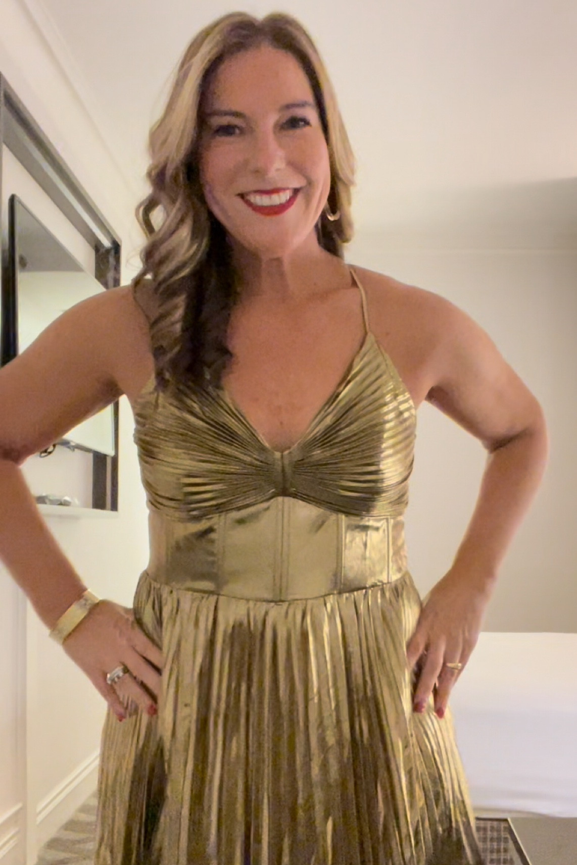 This metallic maxi is the perfect holiday dress to feel confident and sexy in! 

#LTKHoliday #LTKSeasonal #LTKstyletip