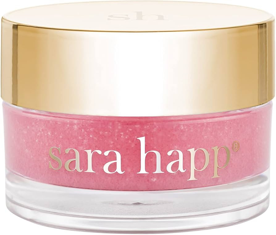sara happ The Lip Scrub: Pink Grapefruit Sugar Scrub, Exfoliating Lip Treatment, Moisturizer for ... | Amazon (US)