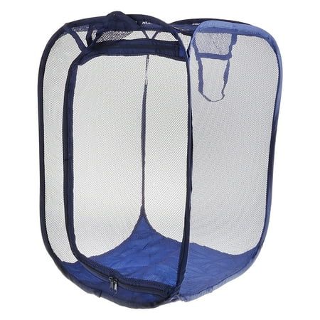 Mainstays Two Way Pop-Up Laundry Hamper for Bedroom Dorms and Laundry Room | Walmart (US)