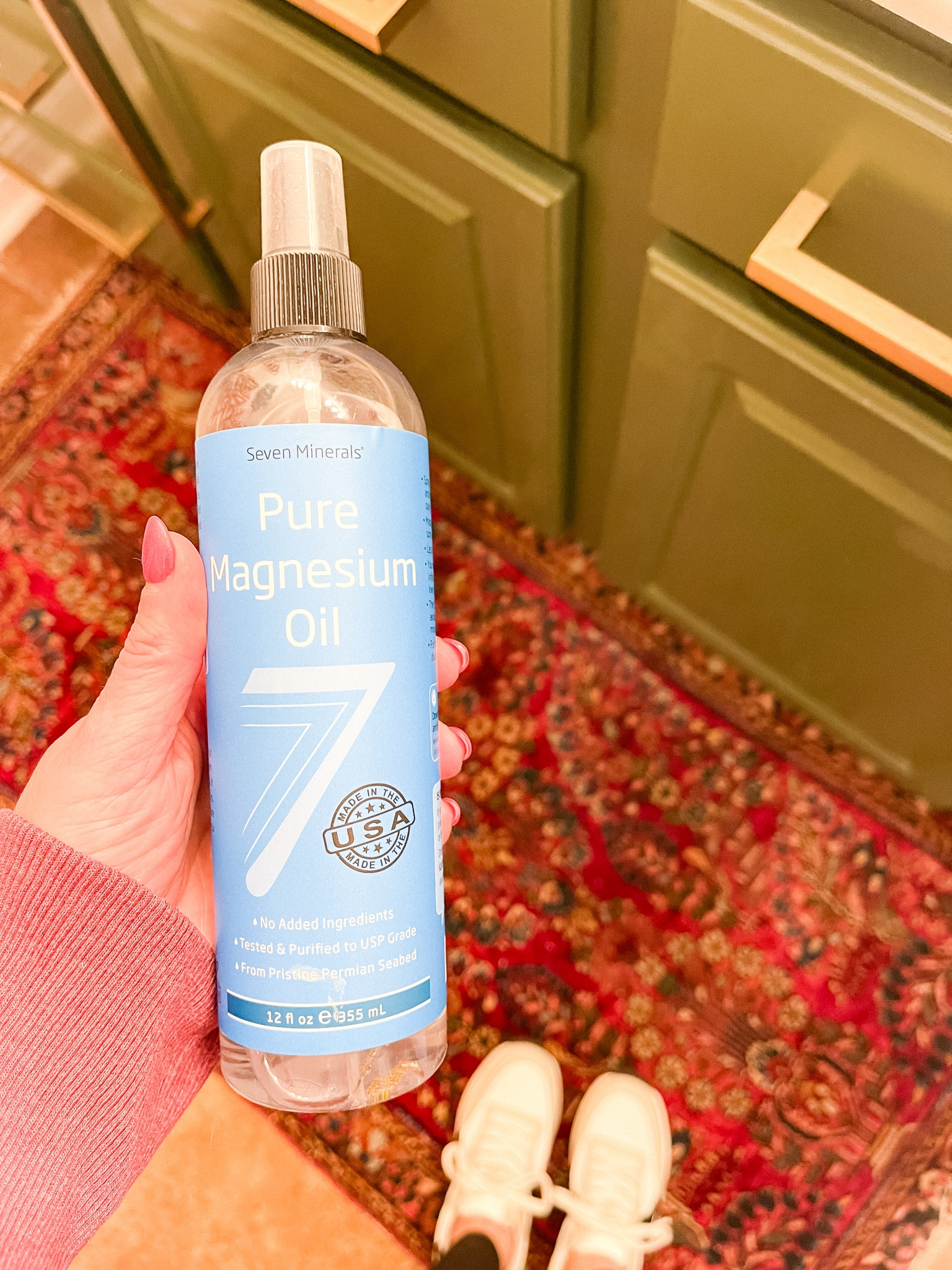 Magnesium spray for better sleep, sore muscles, and natural deodorant! 

#LTKover40 #LTKbeauty