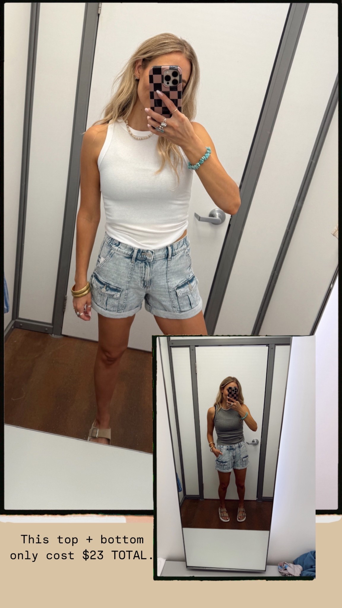 Summer outfit under $25 at Walmart! Wearing this on repeat all summer ☀️ 

Wearing size XS in top, and tts in shorts
5'5" | 120 lbs | size 4

#LTKSummerEdit #LTKFindsUnder50 #LTKStyleTip