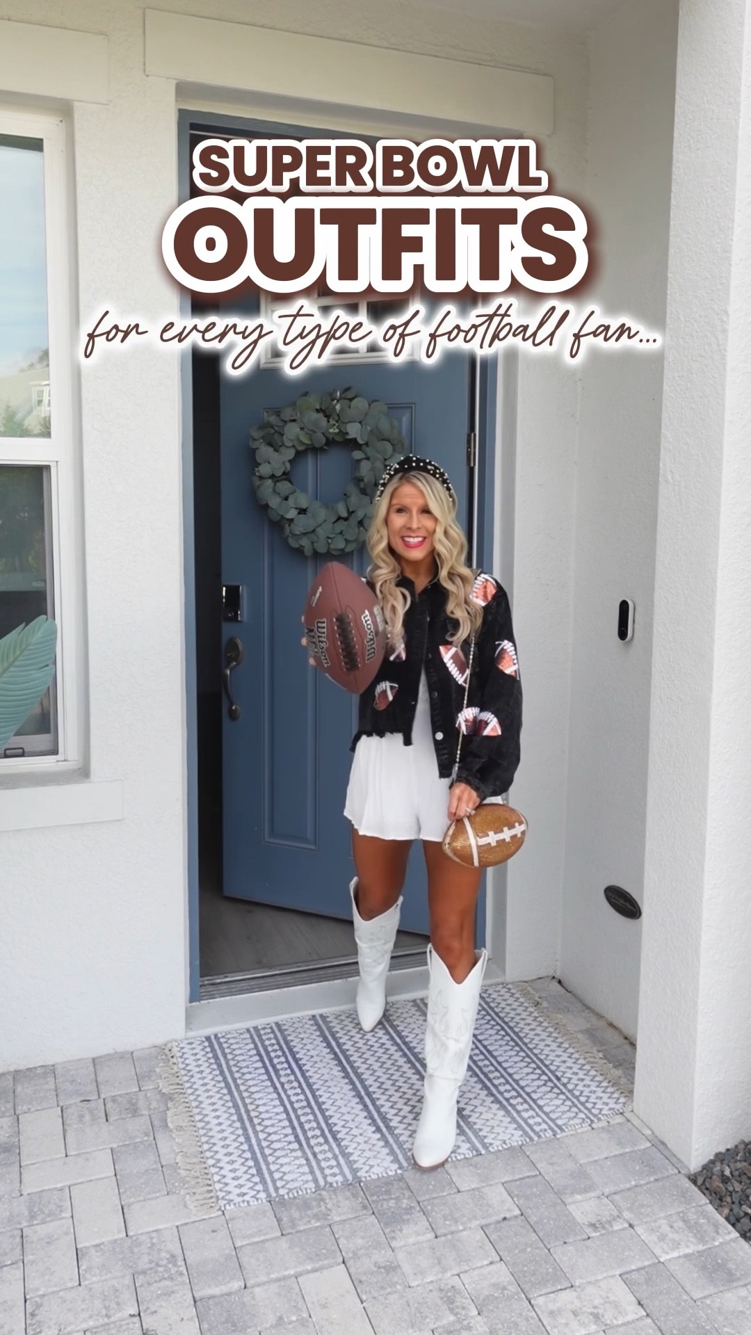 GAMEDAY OUTFITS + SUPER BOWL OUTFITS! These football game day outfits come in many colors, so you can match your football team!

Super Bowl party, NFL, tailgate outfit, football game outfits, football fan outfits, casual outfit, cozy outfit, highwaisted jeans outfit, Sunday funday outfit, highrise leggings outfit, puffer vest, romper, sporty style

#LTKSaleAlert #LTKActive #LTKootd