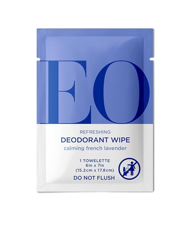 EO Deodorant Lavender Wipes, 6 Count | Amazon (US)