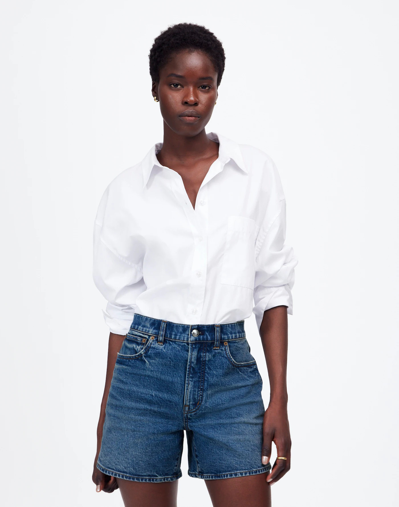 The Perfect Vintage Mid-Length Jean Short | Madewell