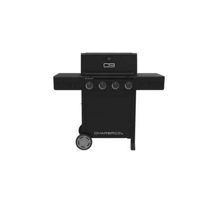Char-Broil 4 Burner 25000 BTU Gas Grill 463351125 Black/Silver | Target