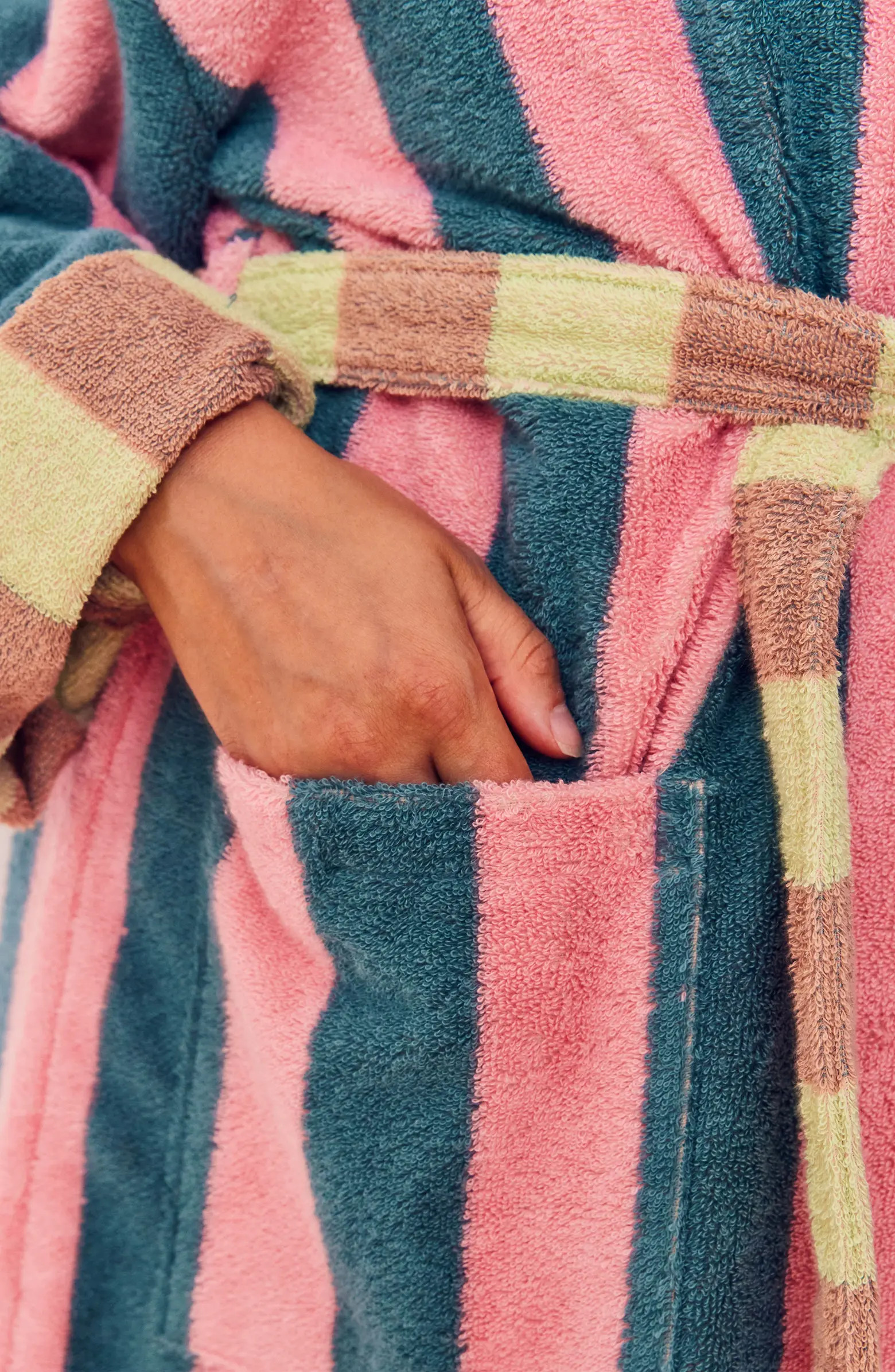 Dusen Dusen Martine Stripe Bathrobe | Nordstrom | Nordstrom