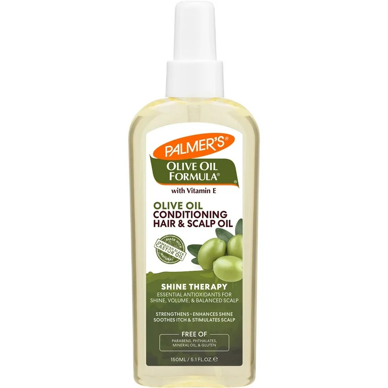 Palmer's Olive Oil Formula Shine Therapy Hair & Scalp Oil, 5.1 oz. | Walmart (US)