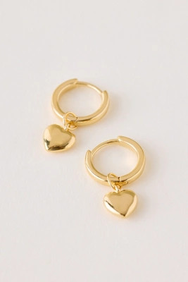 ENAMEL Copenhagen Amore Huggie Hoop Earrings | Anthropologie (UK)