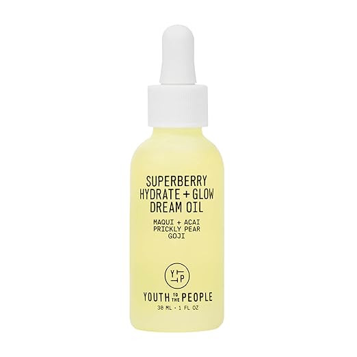 Youth To The People Superberry Hydrating Face Oil (Pack of 1) | Dry, Glowing Skin, Fast Absorbing... | Amazon (US)