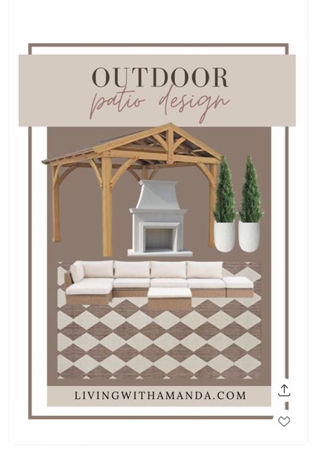 utdoor patio design Outdoor decor Outdoor rug Outdoor fireplace Outdoor gazebo Outdoor sofa Outdoor faux plants Outdoor pots

#LTKhome #LTKsalealert #LTKSeasonal

#LTKxTarget #LTKSeasonal #LTKhome