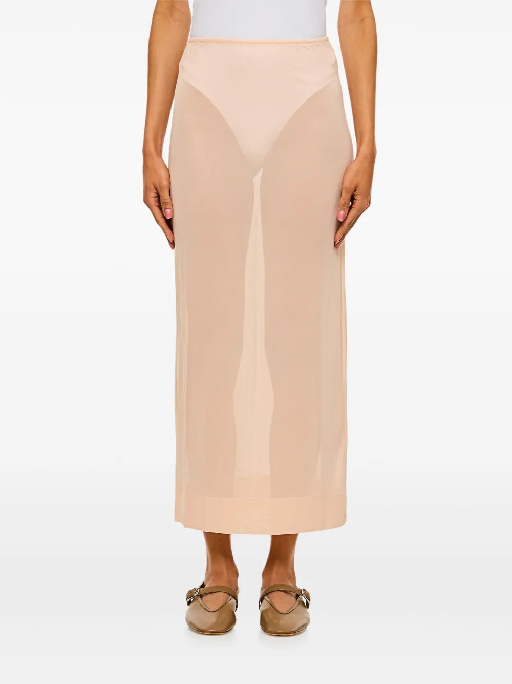 translucent skirt | Farfetch Global
