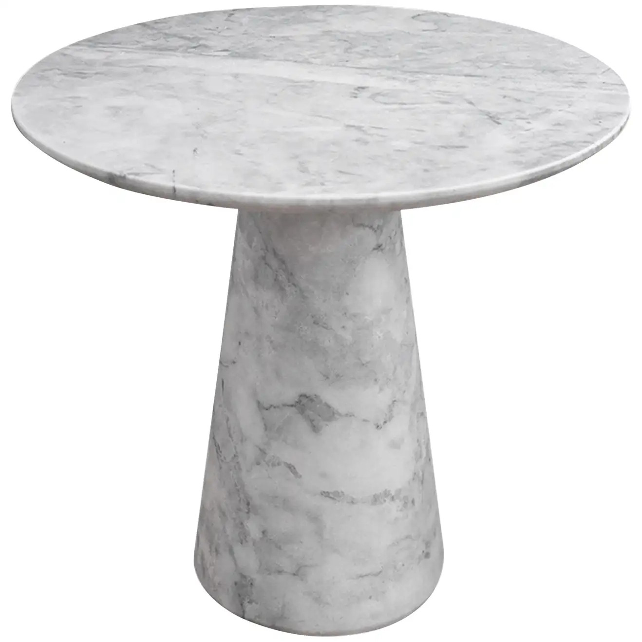Menhir White Marble Small Side Table For Sale at 1stDibs | 1stDibs