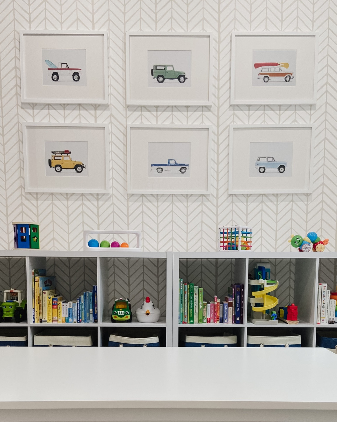 One of my favorite wallpaper patterns is currently on sale for #blackfriday 🎉 A super versatile print and comes in lots of colors — here I have it styled in a playroom but I’ve used it in bathrooms, bedrooms and home offices, too!
#serenaandlily #coastaldecor #coastalhome #playroomdesign #playroomdecor #wallpaper 

#LTKhome #LTKkids #LTKCyberWeek