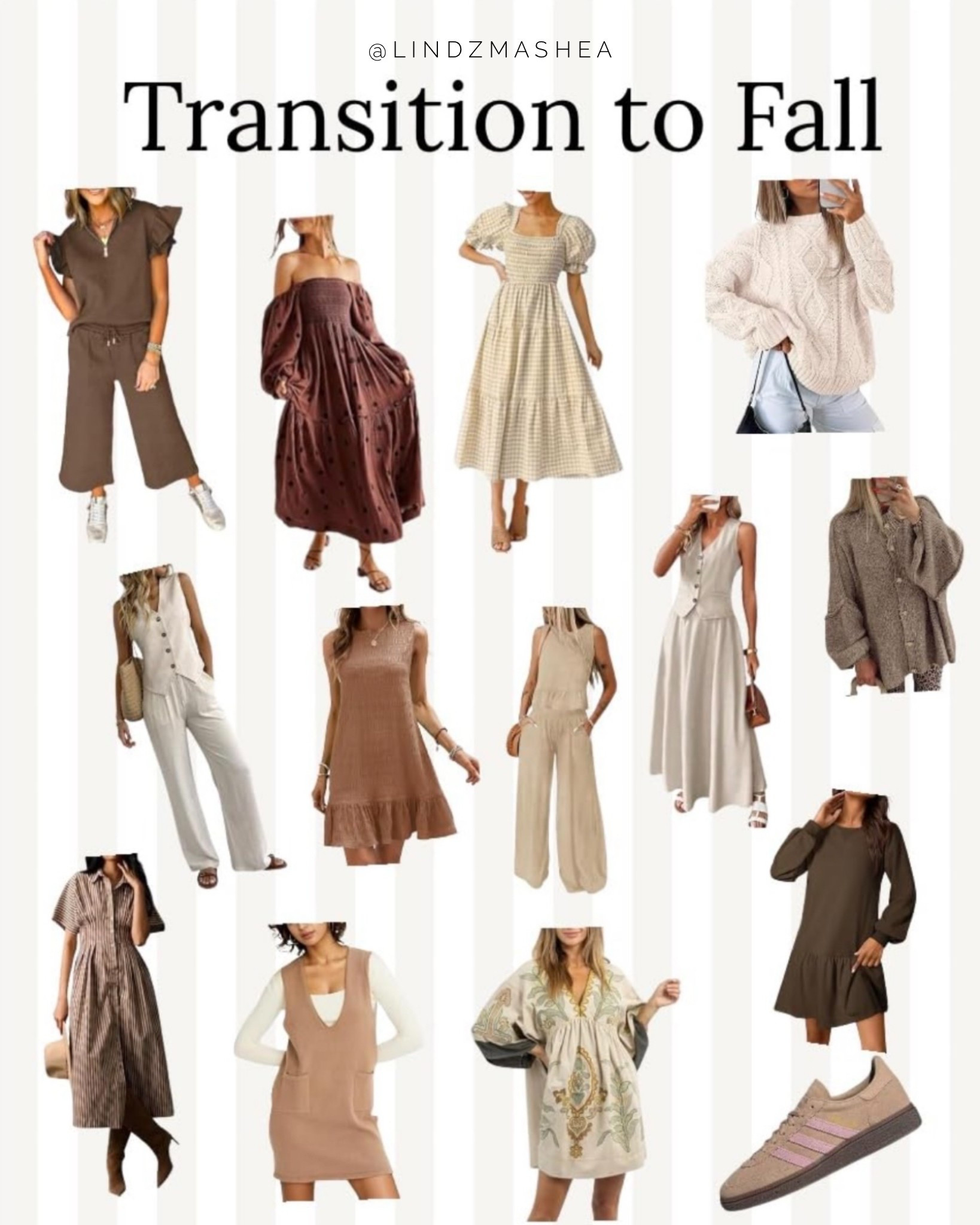 give me all the brown for fall! 🤎

#fall #outfit #teacher #mom #dress 

#LTKSeasonal #LTKSaleAlert #LTKFindsUnder50