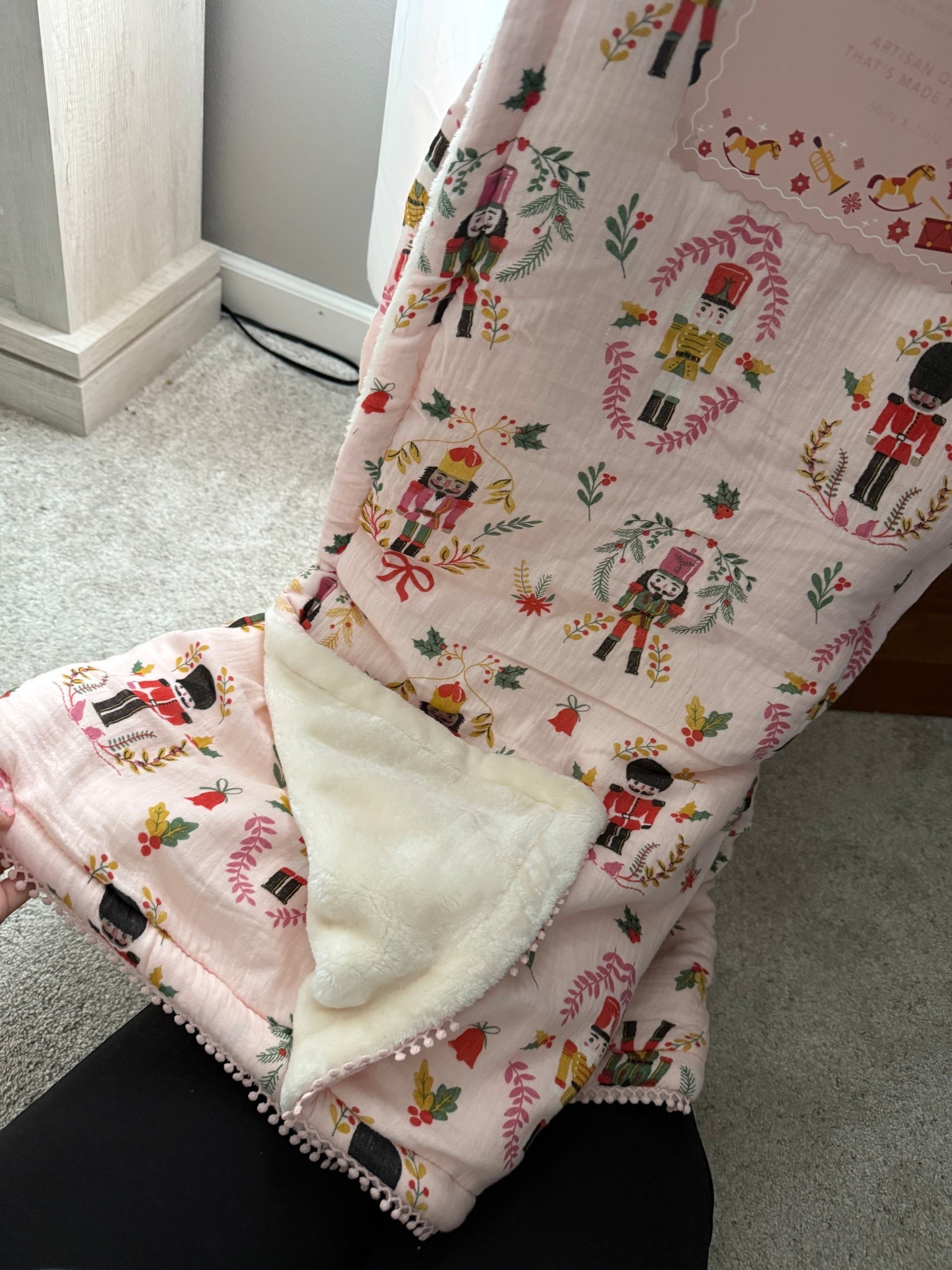 Obsessed with this nutcracker blanket for Christmas! 

#LTKHome #LTKGiftGuide #LTKHoliday