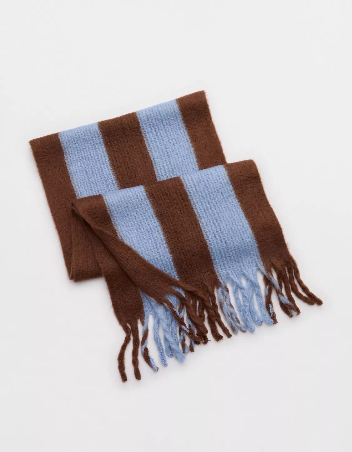 Aerie Fuzzy Knit Scarf | Aerie