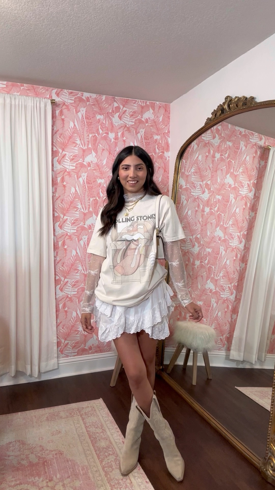 get ready with me 👢🤠🫶🏼

comment SHOP for direct links + sizing or head over to the link in my bio!

#springoutfit #springfashion #stylereel #outfitinspo outfit ideas, ootd, everyday outfit, neutral style, outfit inspo, chic outfit, chic style, cowgirl boots outfit, graphic tshirt, oversized tshirt 

#LTKStyleTip #LTKVideo