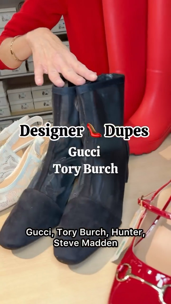 Designer Shoe Dupes at Target! Luxury copycats for a fraction of the price 🤩👠

looks for less, designer dupes, designer shoe lookalikes, target, target shoes, holiday shoes, boots, heels, affordable shoes, winter shoes

#LTKHoliday #LTKFindsUnder50 #LTKGiftGuide