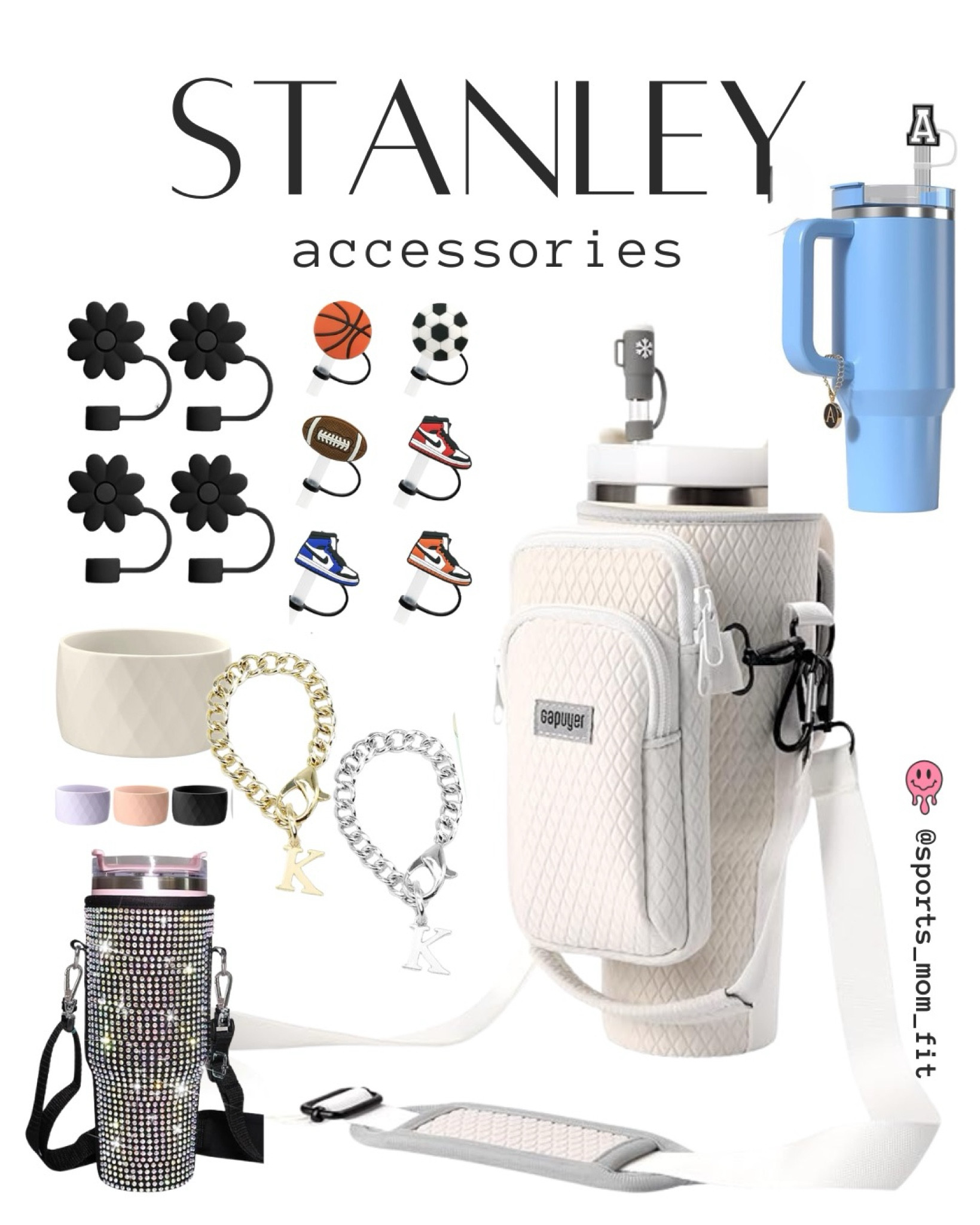 Stanley accessories, charms and holders. 🖤 lots more options in the post! Everything AMAZON

#LTKfitness #LTKfindsunder50 #LTKGiftGuide