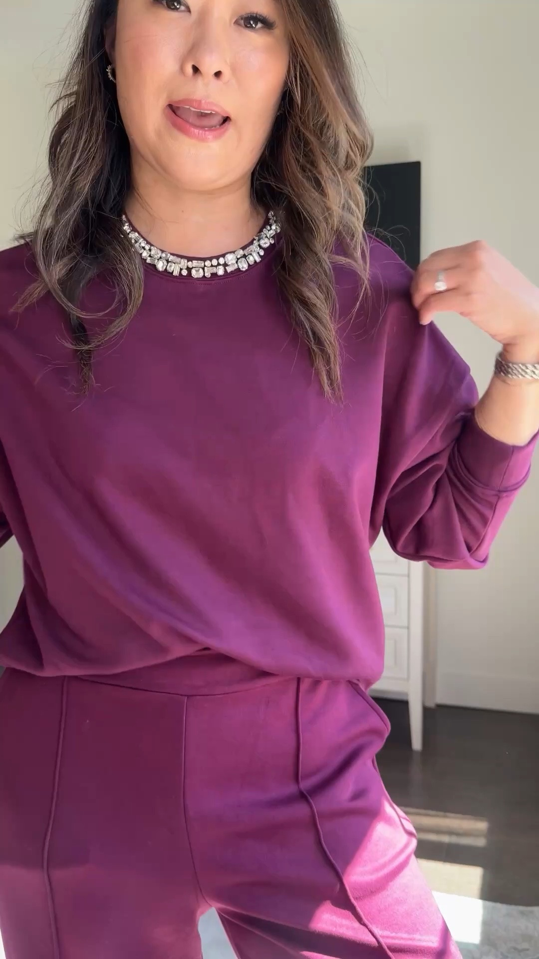 Walmart fall fashion // matching set // Spanx look for less // embellished sweater 

Sweater and pants - medium

#LTKootd #LTKSeasonal #LTKOver40