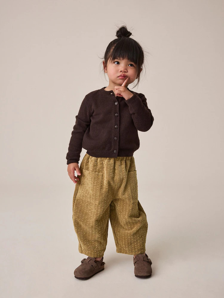 Olive Green Soft Cord Trousers (3mths-7yrs) | Next EU