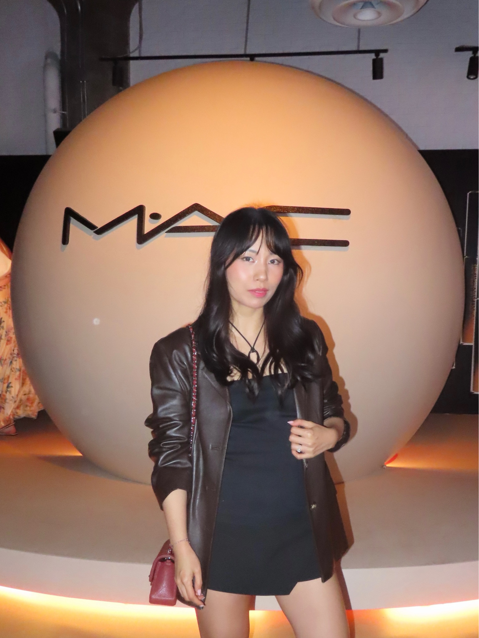 Night out outfit on repeat: black tube top and skort! 