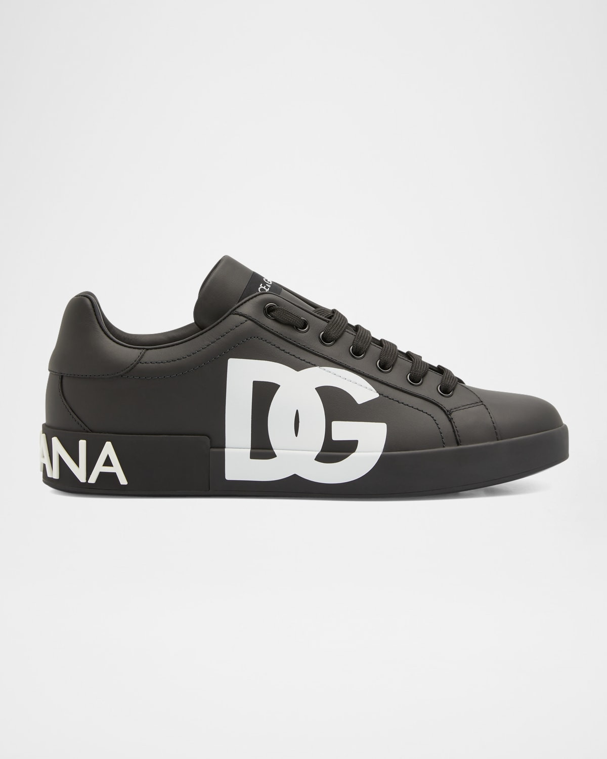 Men's Portofino Leather Low-Top Sneakers | Neiman Marcus