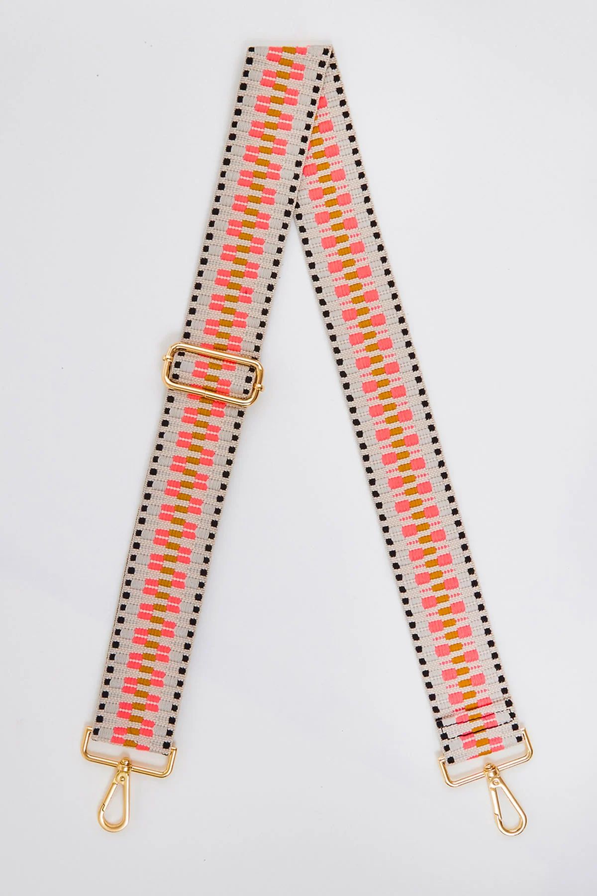 Neon Embroidered Bag Strap | Social Threads