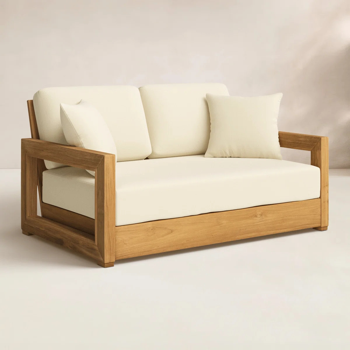 Melrose 52.75" Wide Loveseat with Cushions | Wayfair North America