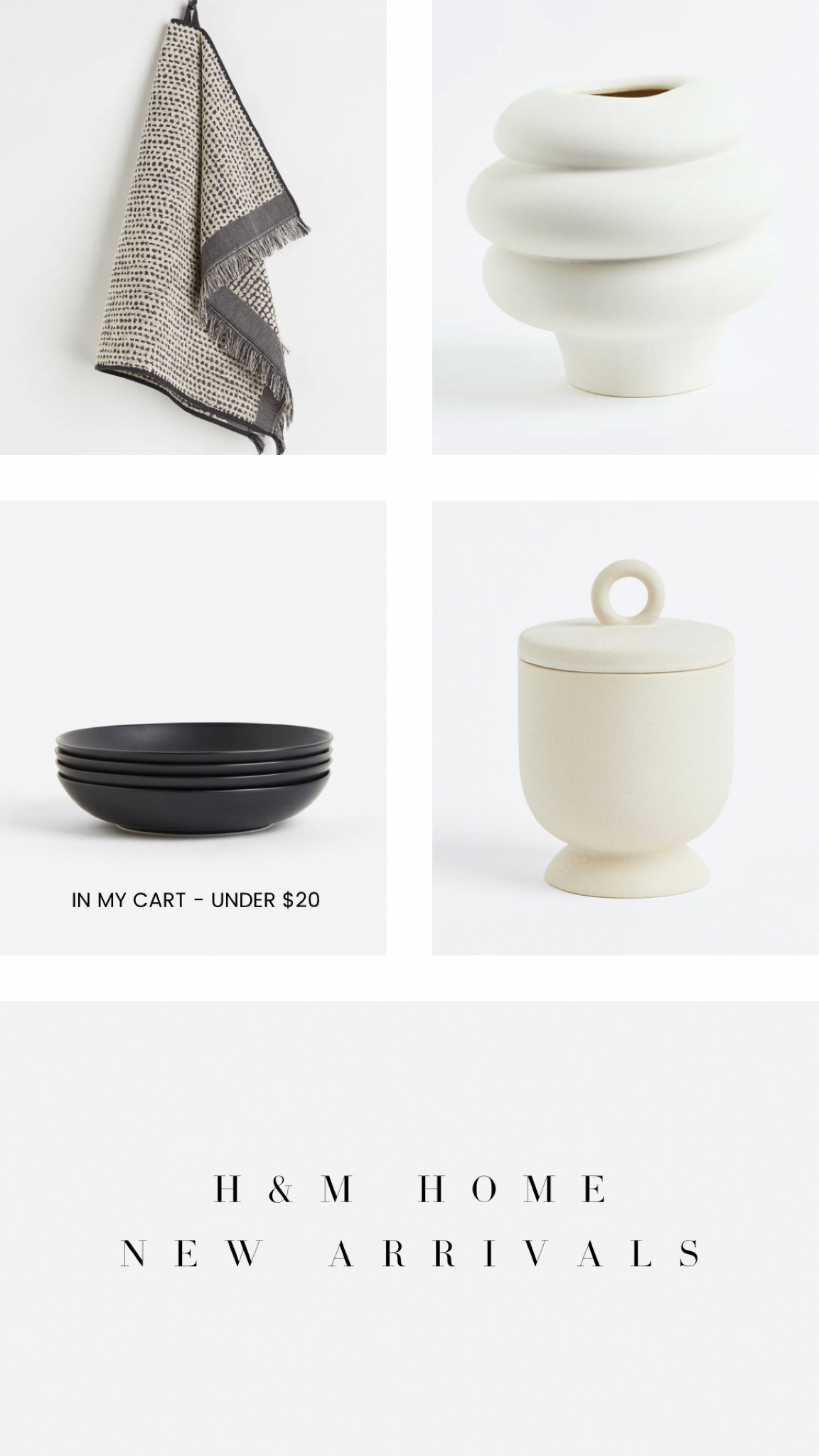 H&M home finds, affordable home decor, five foot nine 

#LTKunder50 #LTKhome