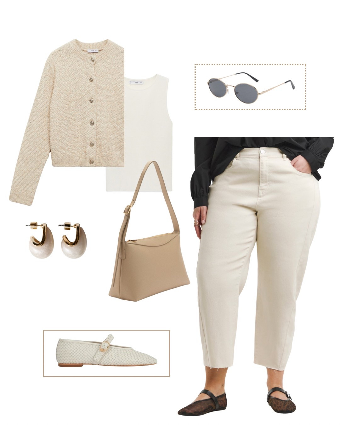 Tonal outfits will always get my vote. Love these plus size barrel jeans! 

#LTKplussize #LTKuk #LTKspring