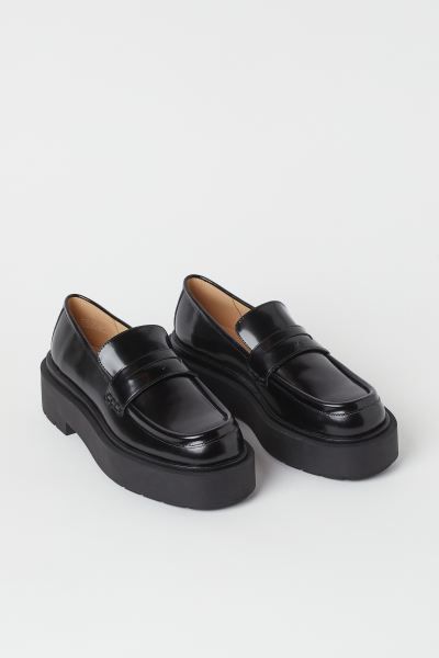 Chunky leather loafers | H&M (UK, MY, IN, SG, PH, TW, HK)