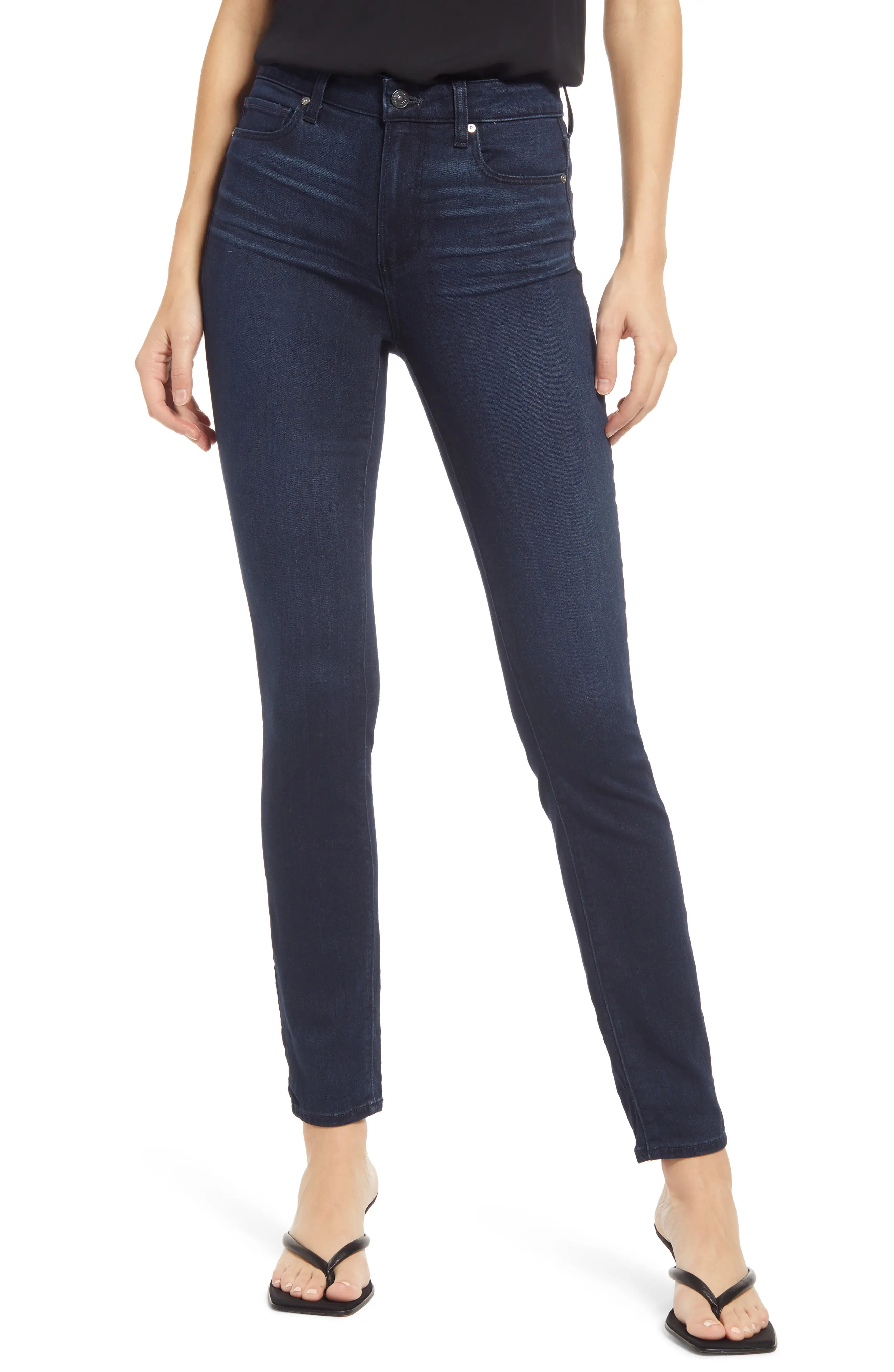 PAIGE Hoxton High Waist Skinny Jeans, Size 26 in Museum at Nordstrom | Nordstrom