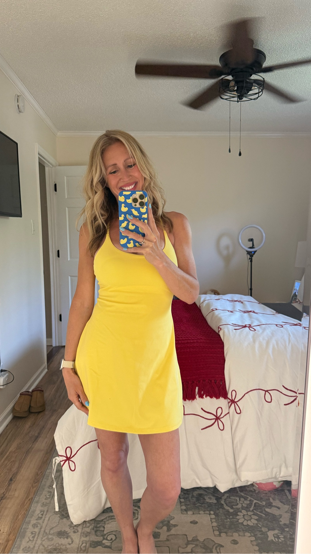 Halara Summer outfits! 
The yellow dress is an Easy Peezy outfit. Cloud like Butter soft material and fits true to size. Both outfits are comfy and light weight with built in bras! 

#LTKSeasonal #LTKgrwm #LTKootd