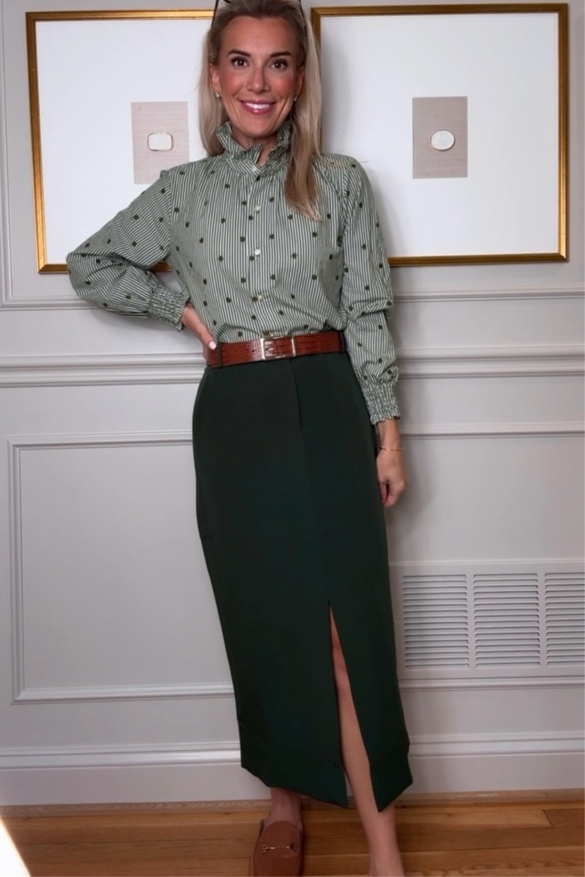 Women’s fashion, Meredith Hudkins, transitional fashion, fall fashion, chic, timeless, preppy, accessories , Walmart, skirt, army, green, maxi skirt, women’s blouse, Avara, leather belt, mules, ruffle top, embroidery, J.Crew, Old Navy, Nine West shoes, David Yurman, jewelry


#LTKFindsUnder100 #LTKFindsUnder50 #LTKSaleAlert