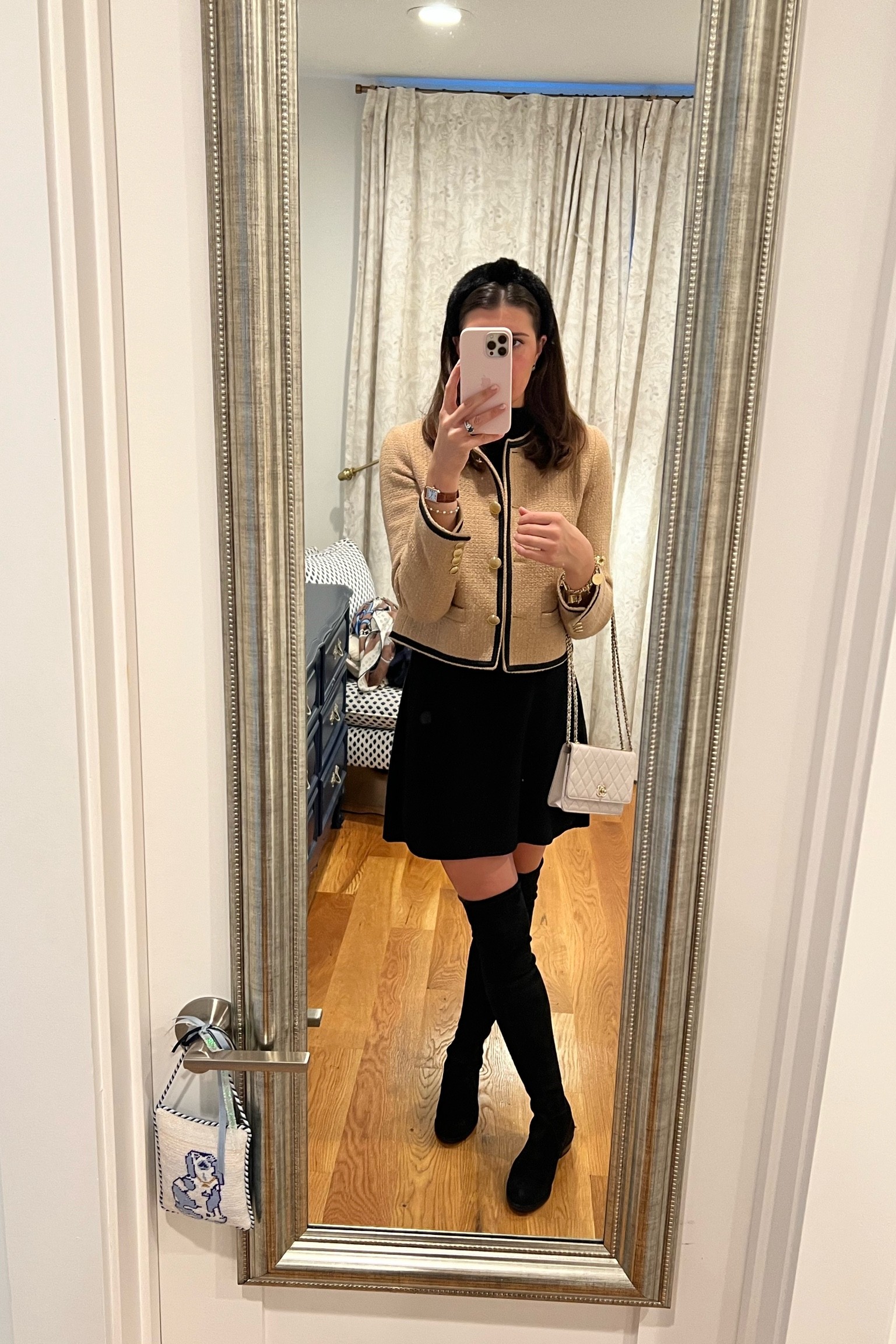 25% off other color ways of this Nili Lotan Blazer this weekend! So many good sales 😨 it’s overwhelming! 🛍️  Vintage Chanel (the original inspiration for these tweed jackets) and a great, under $200 dupe linked below too! 

#LTKSeasonal #LTKfit #LTKsalealert