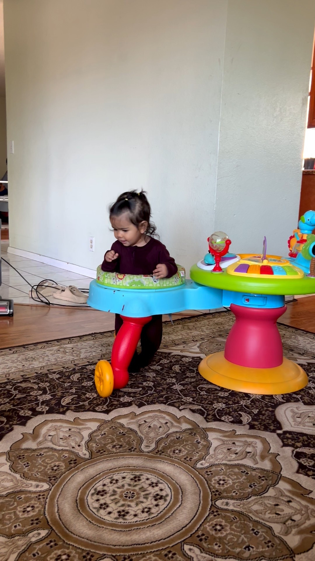 her favorite toy at grandmas house 🤍