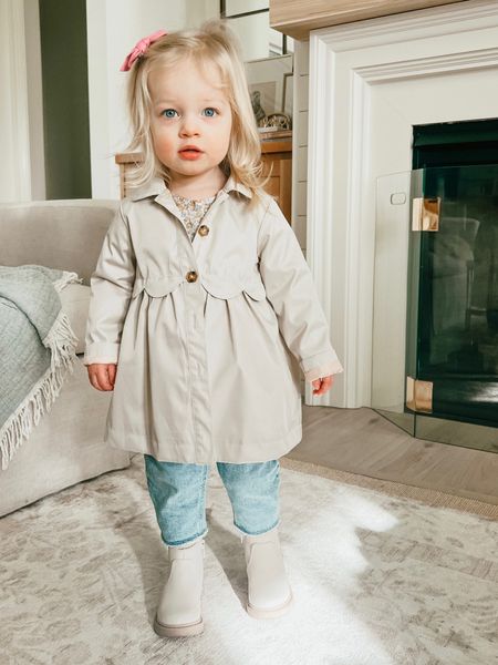 It’s too much cuteness I candle. TJ Maxx toddler trench coat // target ankle boots // old navy toddler denim
// toddler fashion // kids clothing // spring // 

#LTKstyletip #LTKSale #LTKkids