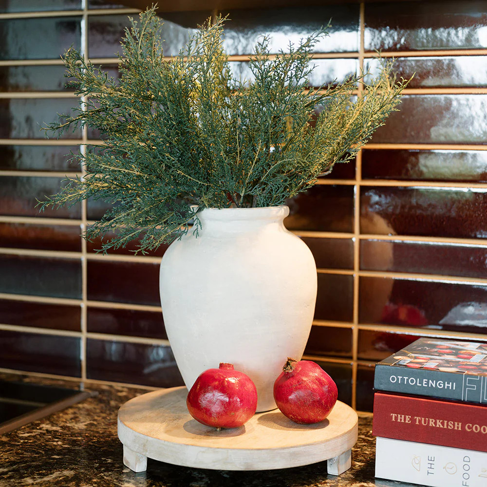 20" Fake Evergreen Cedar Branch, Set of 6 | CG Hunter