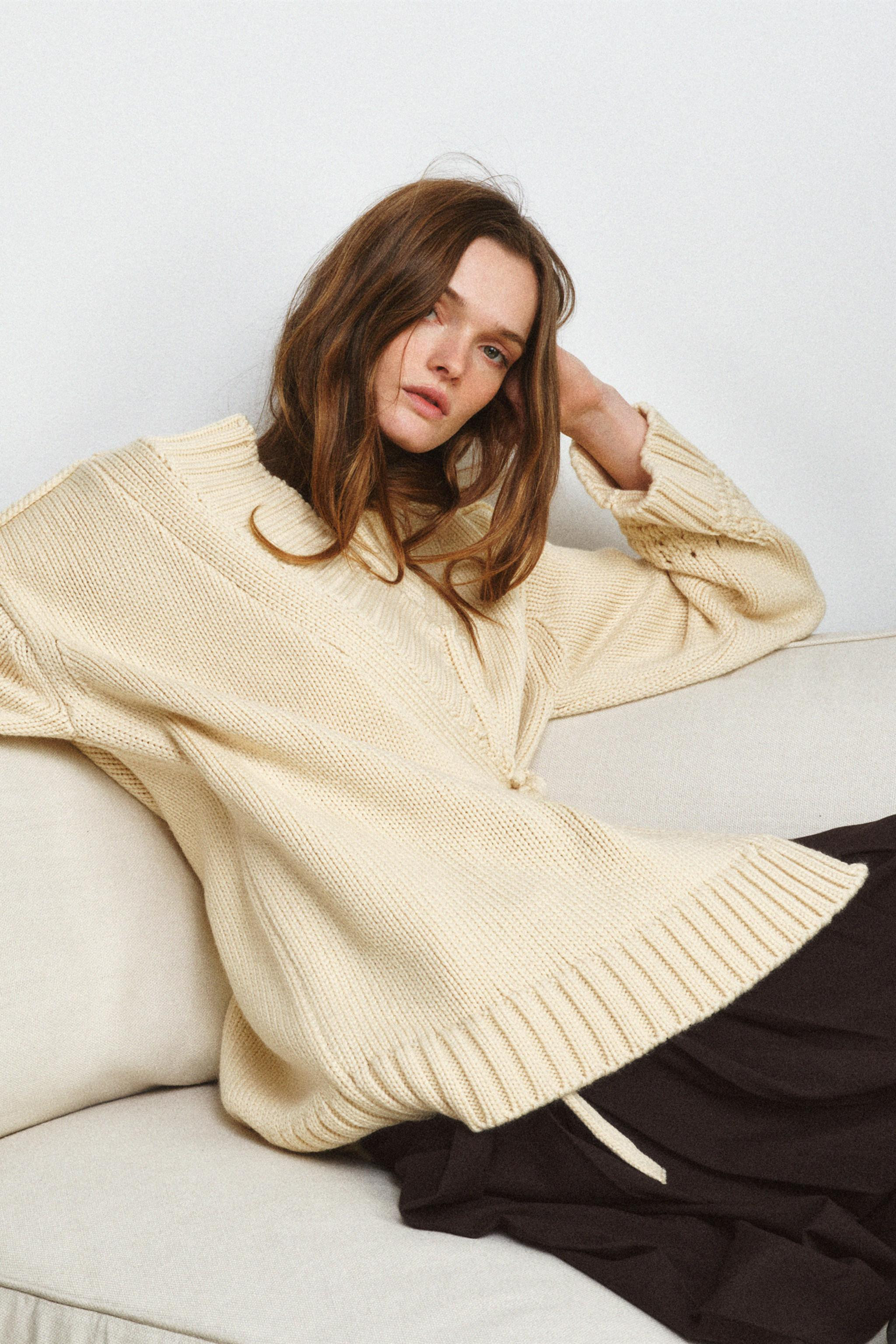 WRAP KNIT KIMONO CARDIGAN | Zara UK