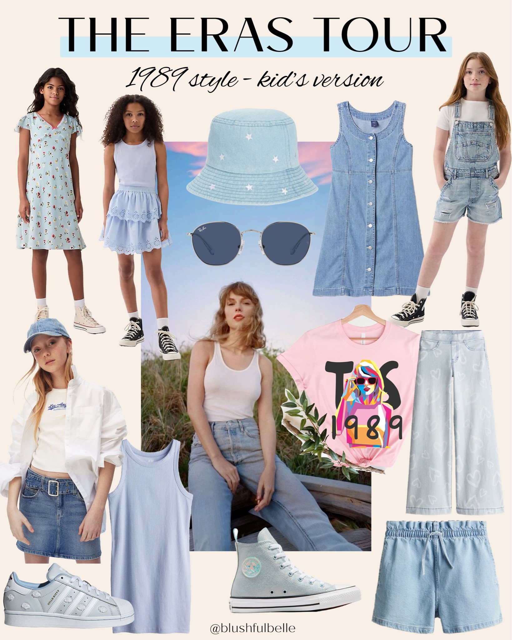 1989 outfits for kids 🩵🏙️🗽 Taylor Swift The Eras Tour 

#LTKParties #LTKKids #LTKStyleTip