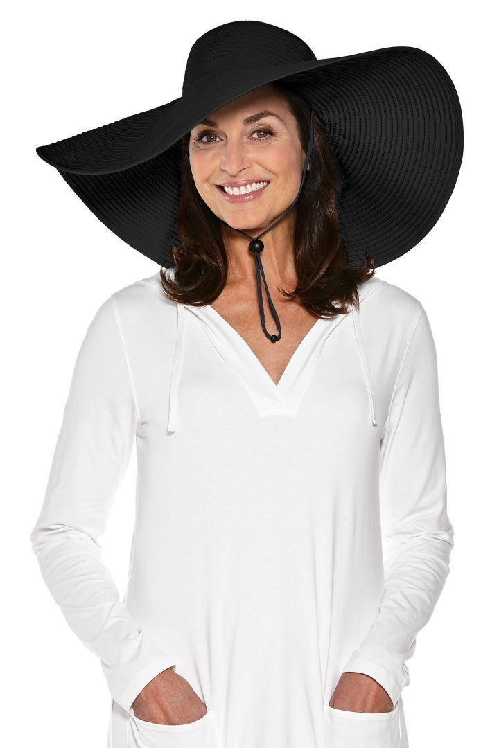 Women's COMPACT IN A SNAP!™ Shelby Shapeable Poolside Hat UPF 50+ | Coolibar