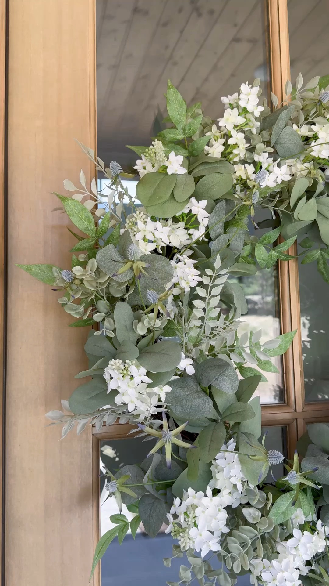 Obsessed with my new front door wreaths! They’re perfectly oversized and nice and full! I’ll have these forever. 😍 

Use code LINDSEYPEDEY to save 10% off $100+. Linked everything for the look below! 

Front door, front porch, wreath, spring decor, summer decor, outdoor living, entry decor, outdoor decor, lantern, planter, woven, basket planter, topiary, boxwood, faux, outdoor lighting 

#LTKhome #LTKSeasonal #LTKVideo