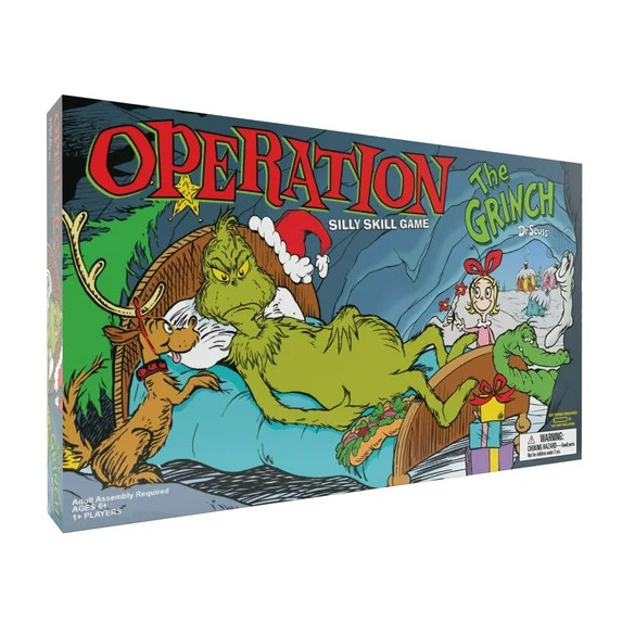 Operation Dr. Seuss Grinch Board Game by USAopoly (Walmart Exclusive) | Walmart (US)
