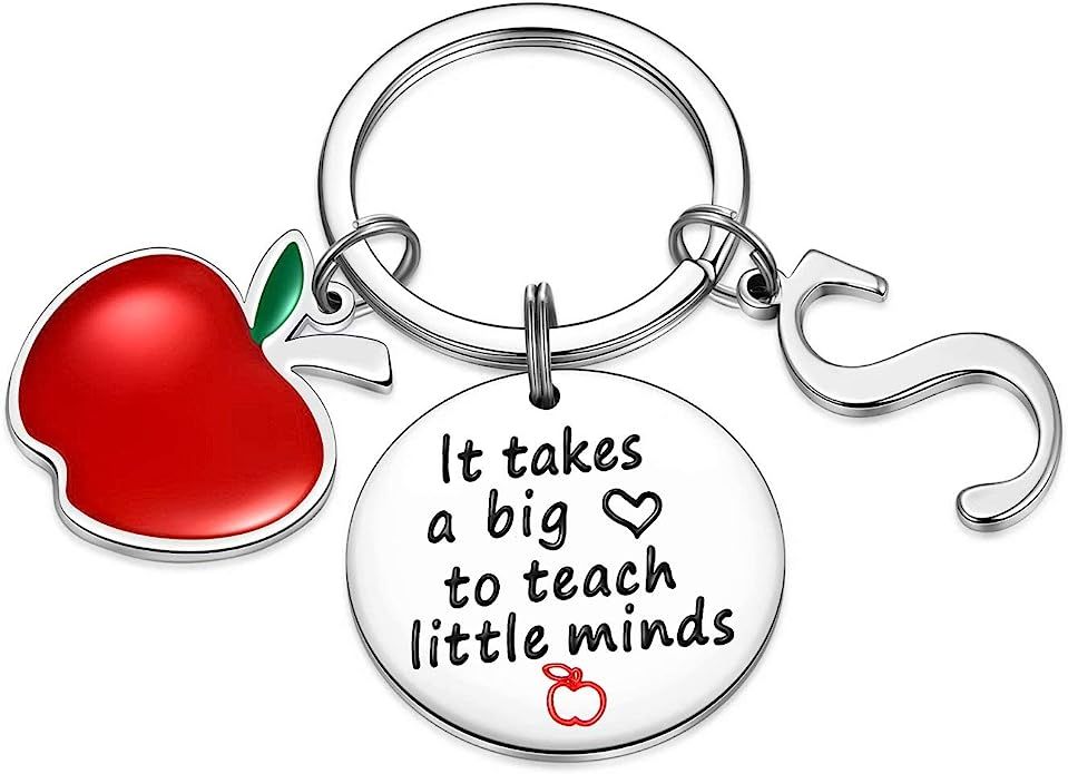 Teacher Gifts for Women, Keychain for Teachers Thank You Gifts from Students Best Teacher Appreci... | Amazon (US)