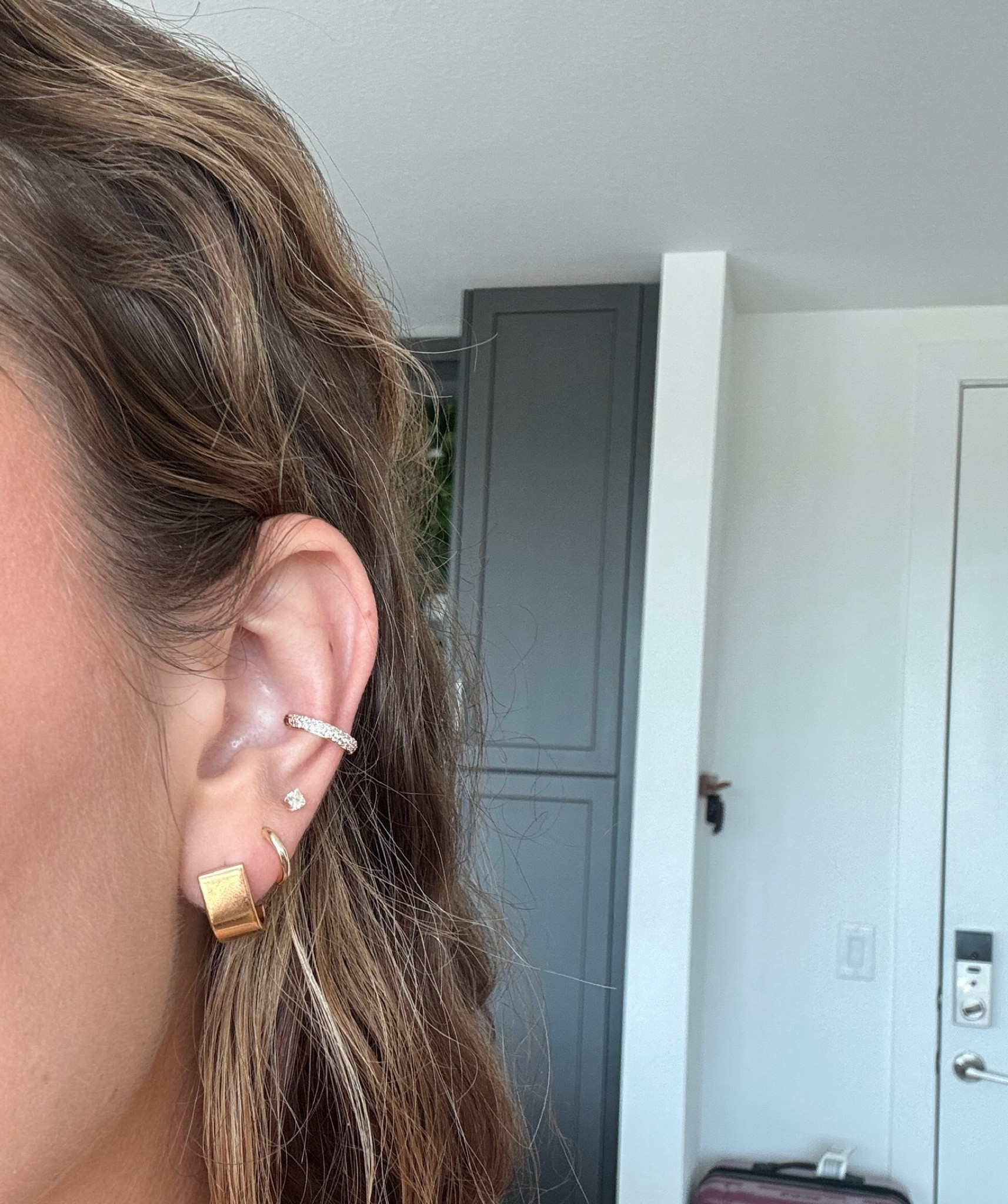 this earring stack!! my lil diamond stud is from banter but linking some super similar ones from amazon below!

#LTKStyleTip #LTKU