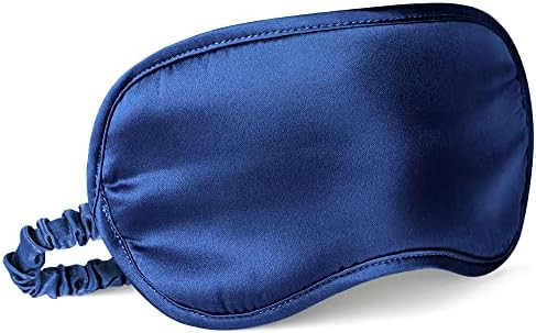 LULUSILK Mulberry Silk Sleep Eye Mask Blindfold with Elastic Strap Headband, Soft Eye Cover Eyesh... | Amazon (US)