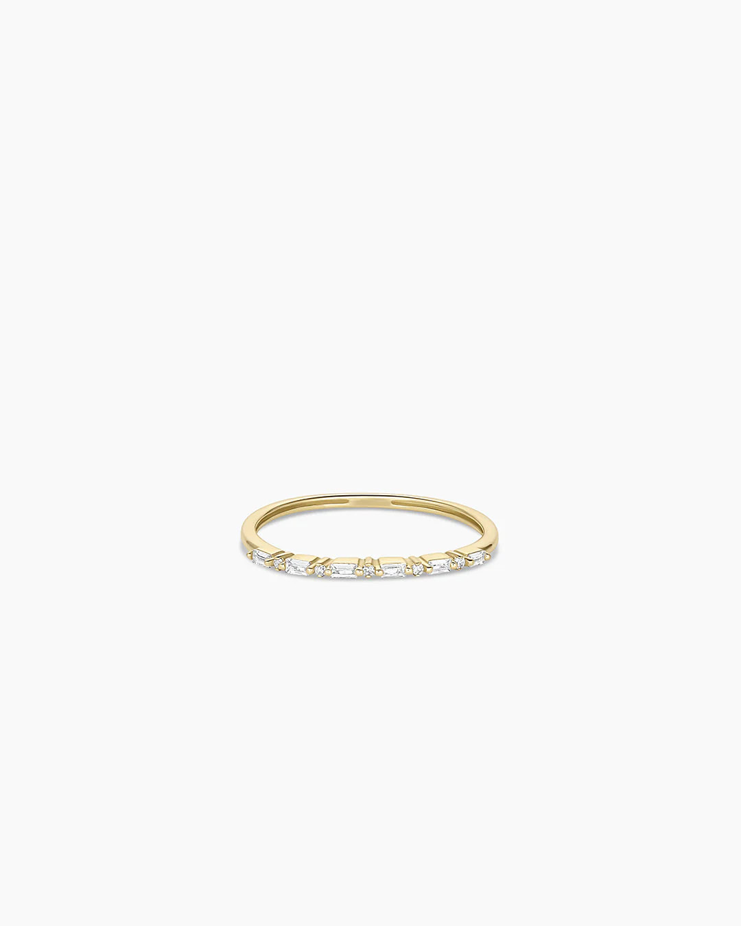 Diamond and White Sapphire Amara Row Ring | gorjana